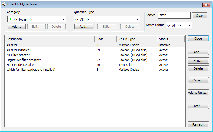 Checklist Updates Checklist Updates